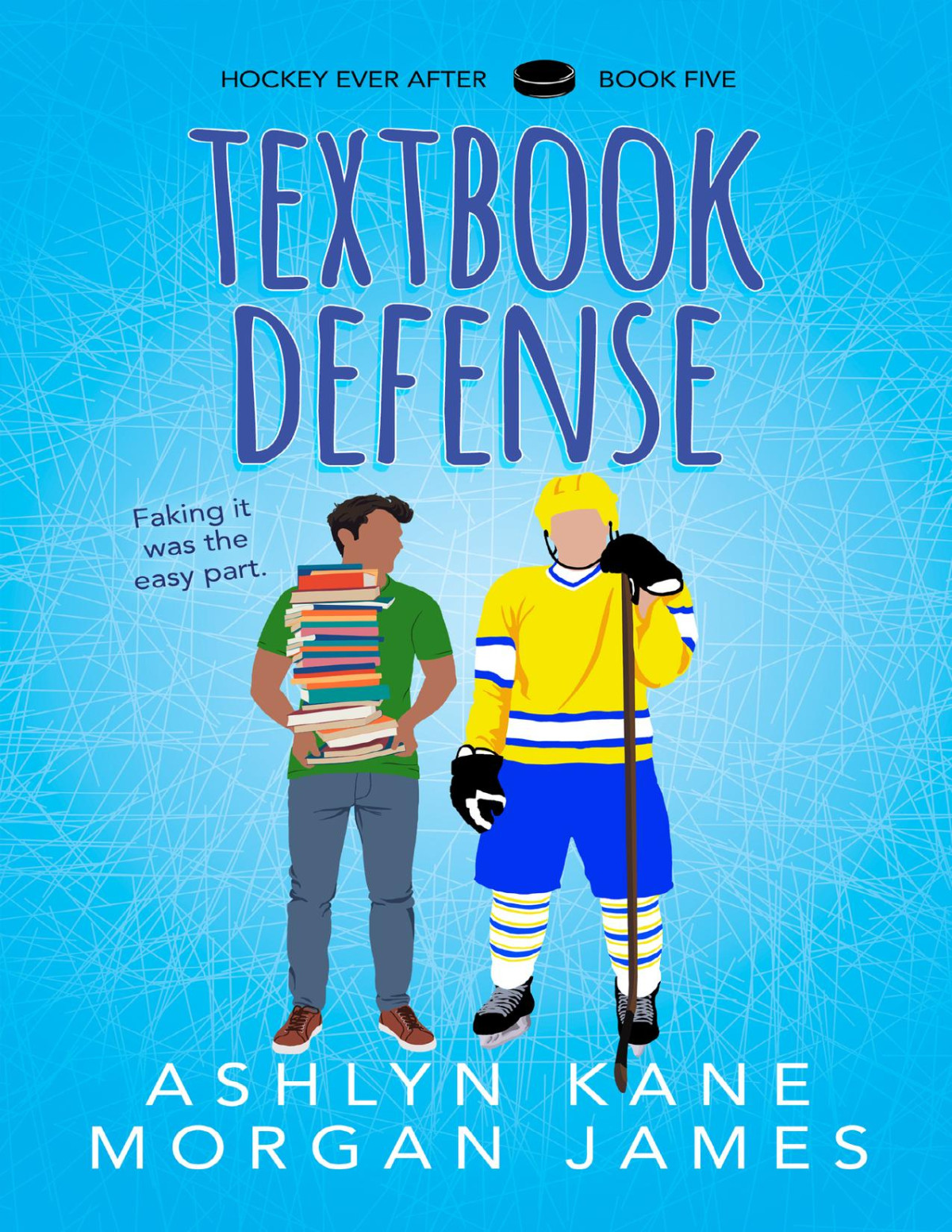 Textbook Defense Hockey Ever After Ashlyn Kane Morgan James