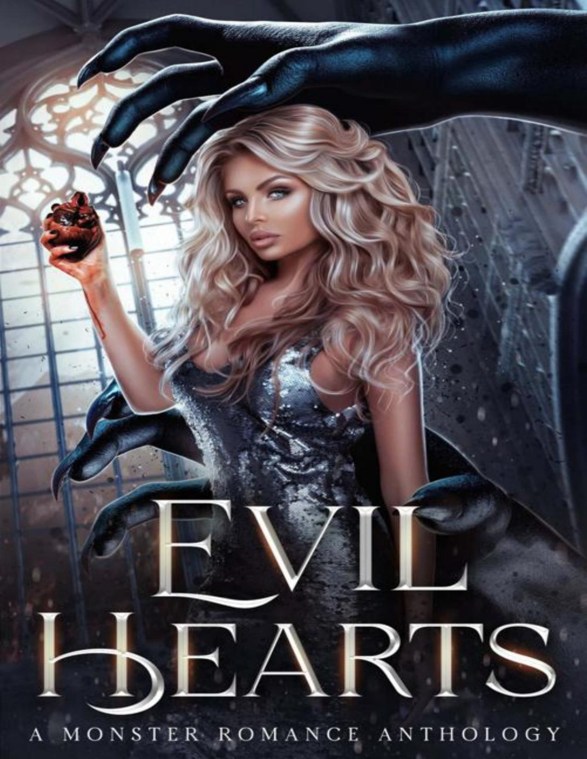 Evil Hearts A Monster Romance Anthology 1st Edition J C Brown Kassandra Cross Sabrina Cross R E Johnson Y D La Mar Miranda May Glenna Maynard R K Pierce E J Powell D J Russo Salem Sinclair Jade Waltz Alisha Williams