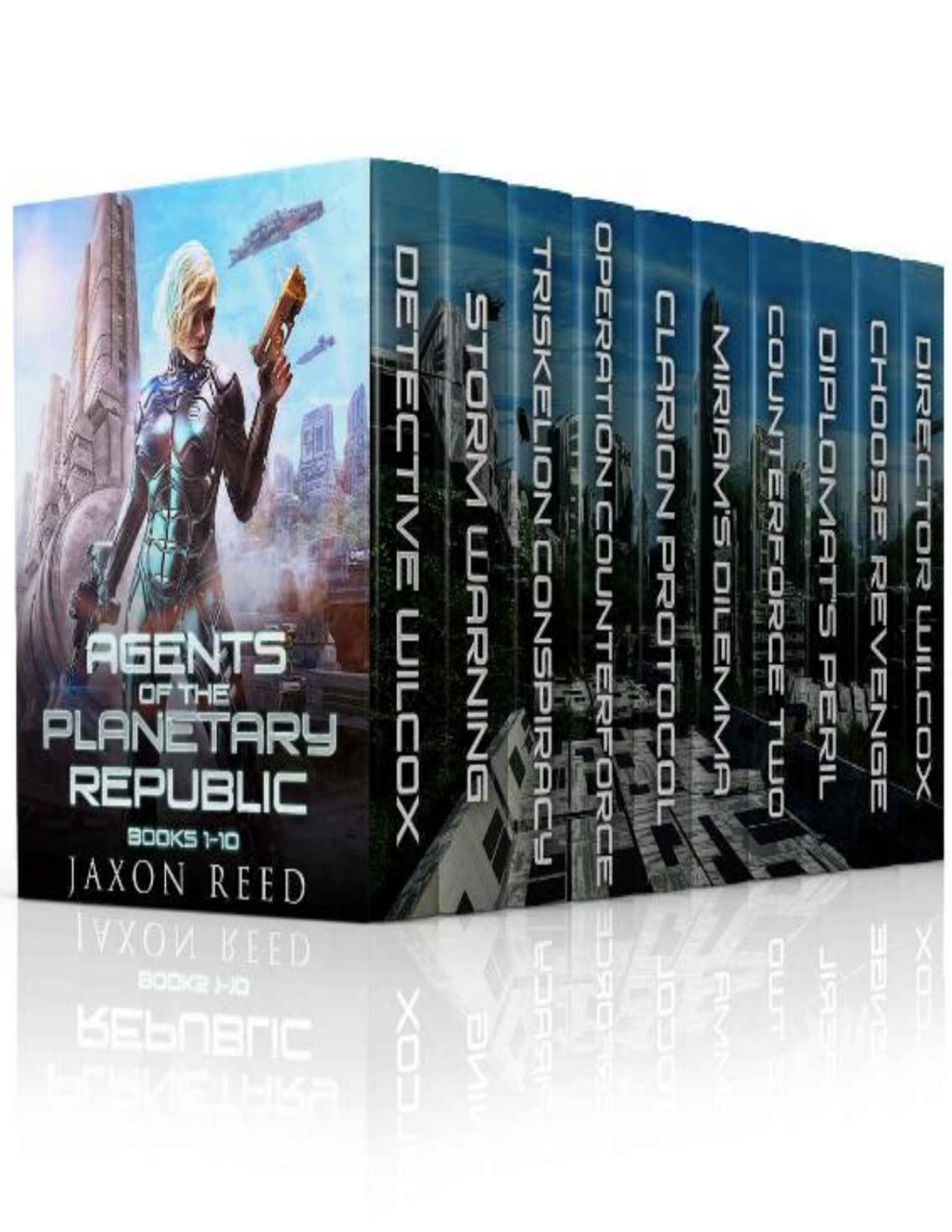 Agents Of The Planetary Republic Books 110 Complete Series Boxset Jaxon Reed