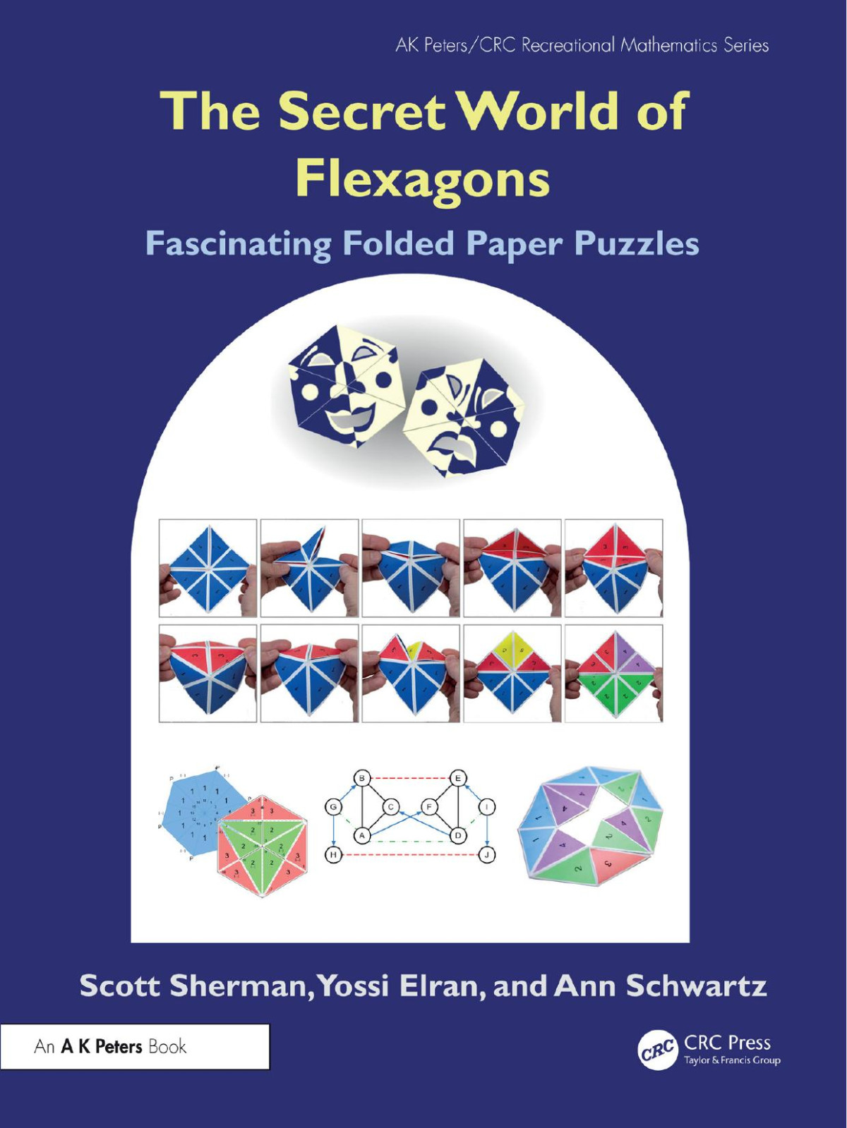 The Secret World Of Flexagons Fascinating Folded Paper Puzzles 1st Edition Scott Sherman
