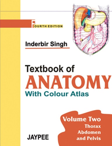 Textbook Of Anatomy With Colour Atlas Fourth Edition Volume Two 2007th Edition Inderbir Singh
