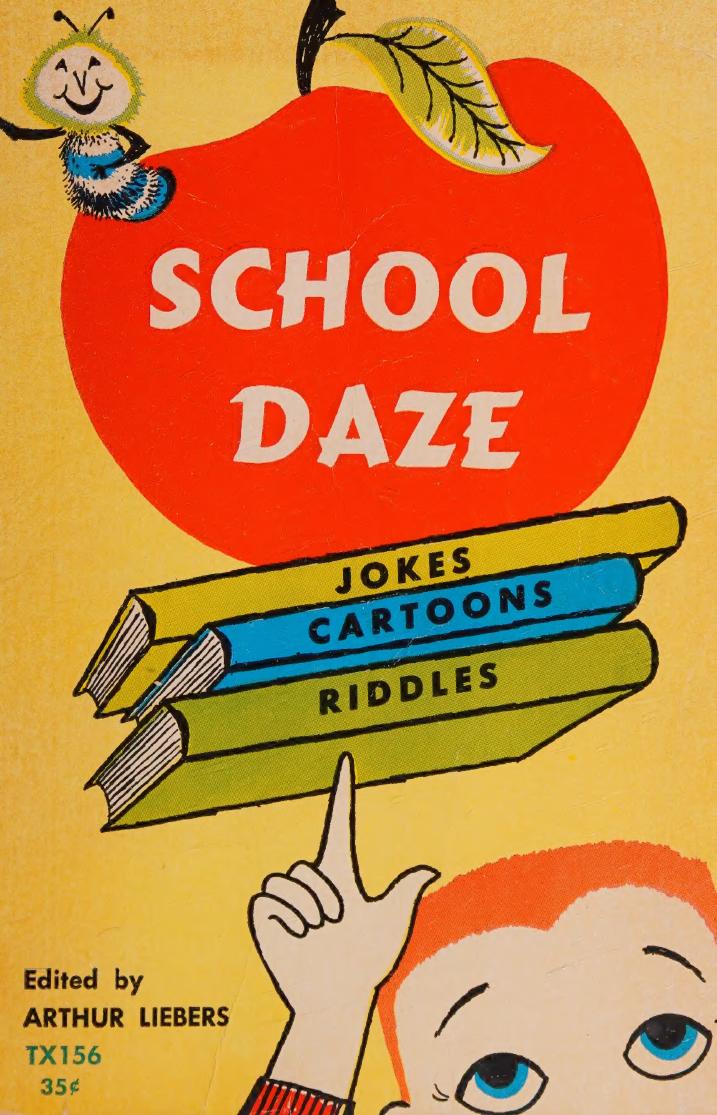 School Daze Jokes Cartoons Riddles Arthur Liebers