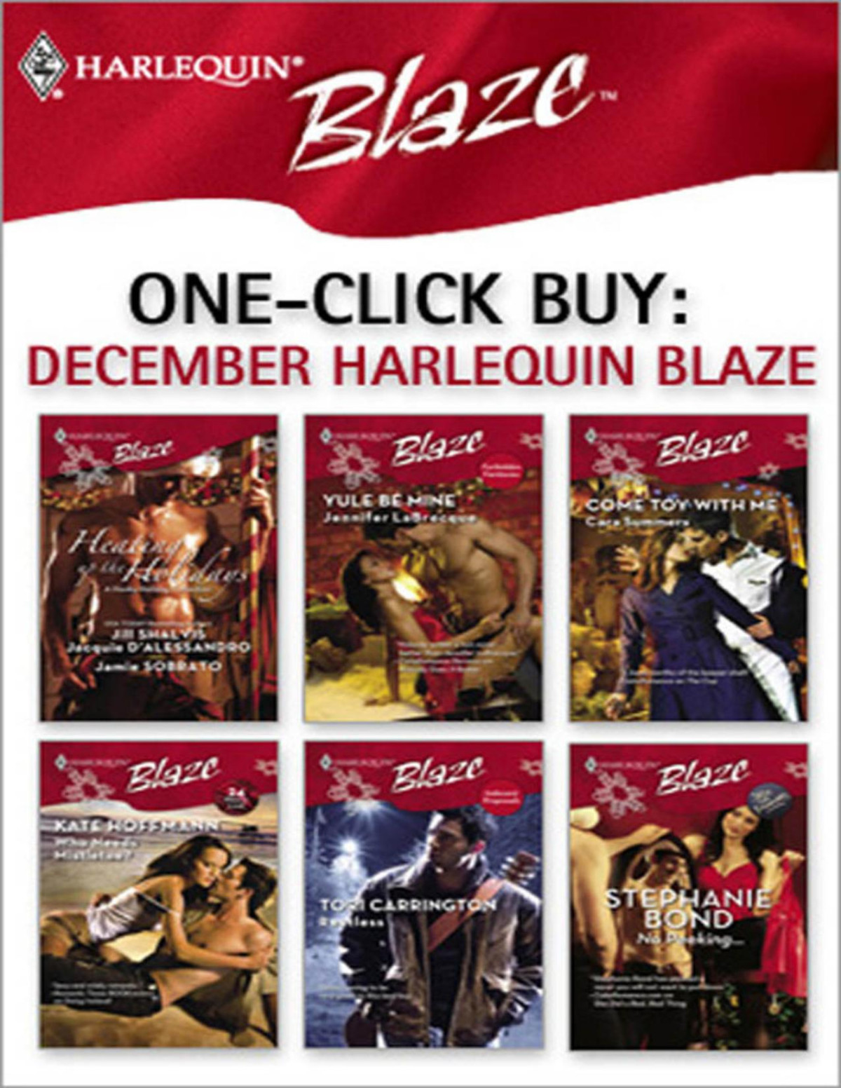 Oneclick Buy December Harlequin Blaze Yule Be Minecome Toy With Mewho Needs Mistletoerestlessno Peeking Jennifer Labrecque