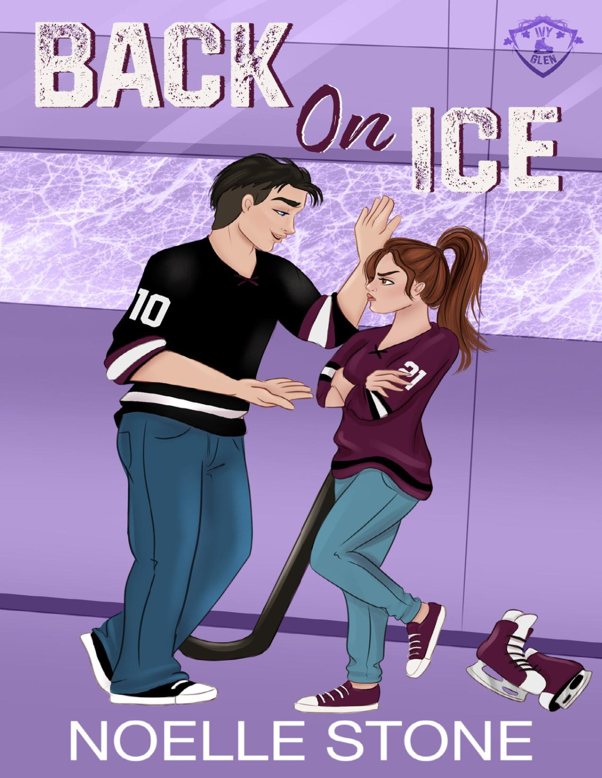 Back On Ice Second Chance Small Town Hockey Romance Noelle Stone