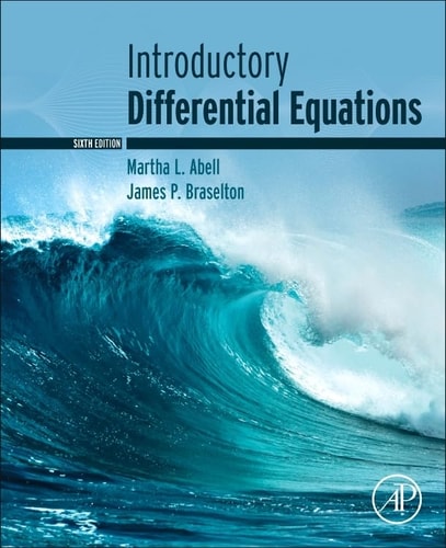 Introductory Differential Equations 6th Edition Martha L Abell
