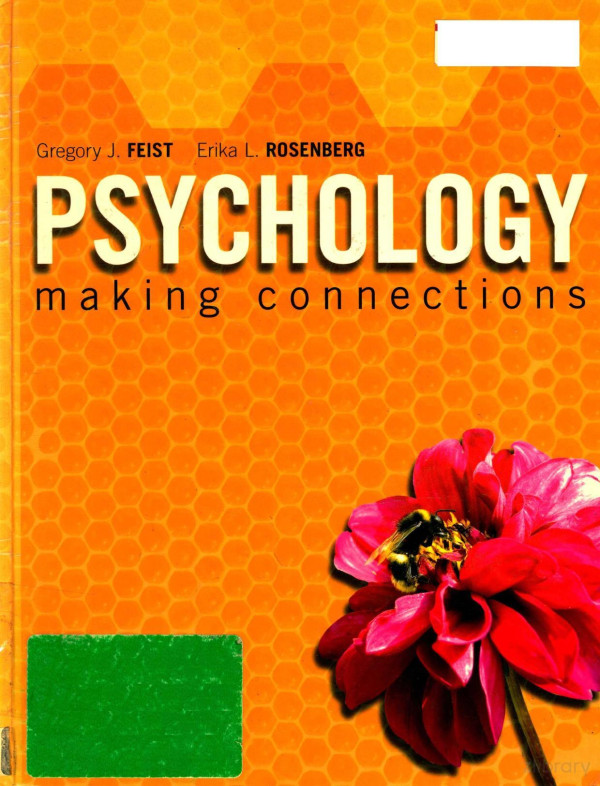Psychology Making Connection 2010th Edition Gregory Feist Erika Rosenberg