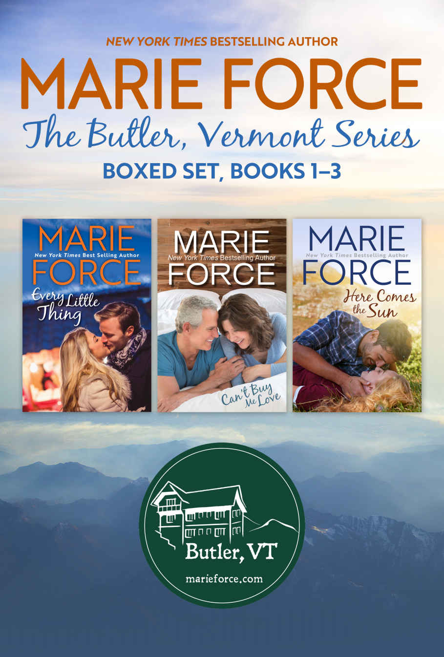 Butler Vermont Series Boxed Set Books 13 Force Marie