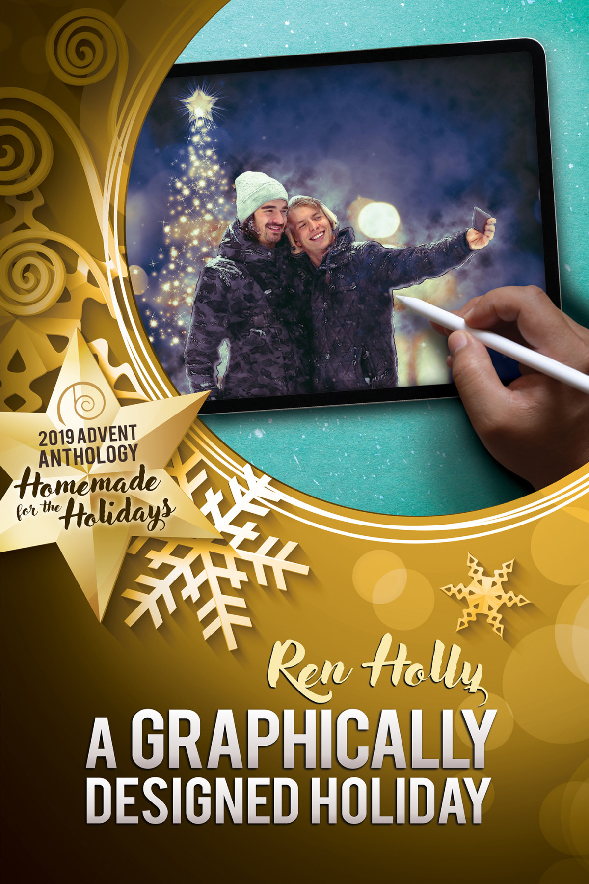 A Graphically Designed Holiday Ren Holly