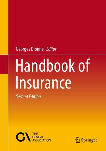 Handbook Of Insurance 2nd Ed 2013 Georges Dionne