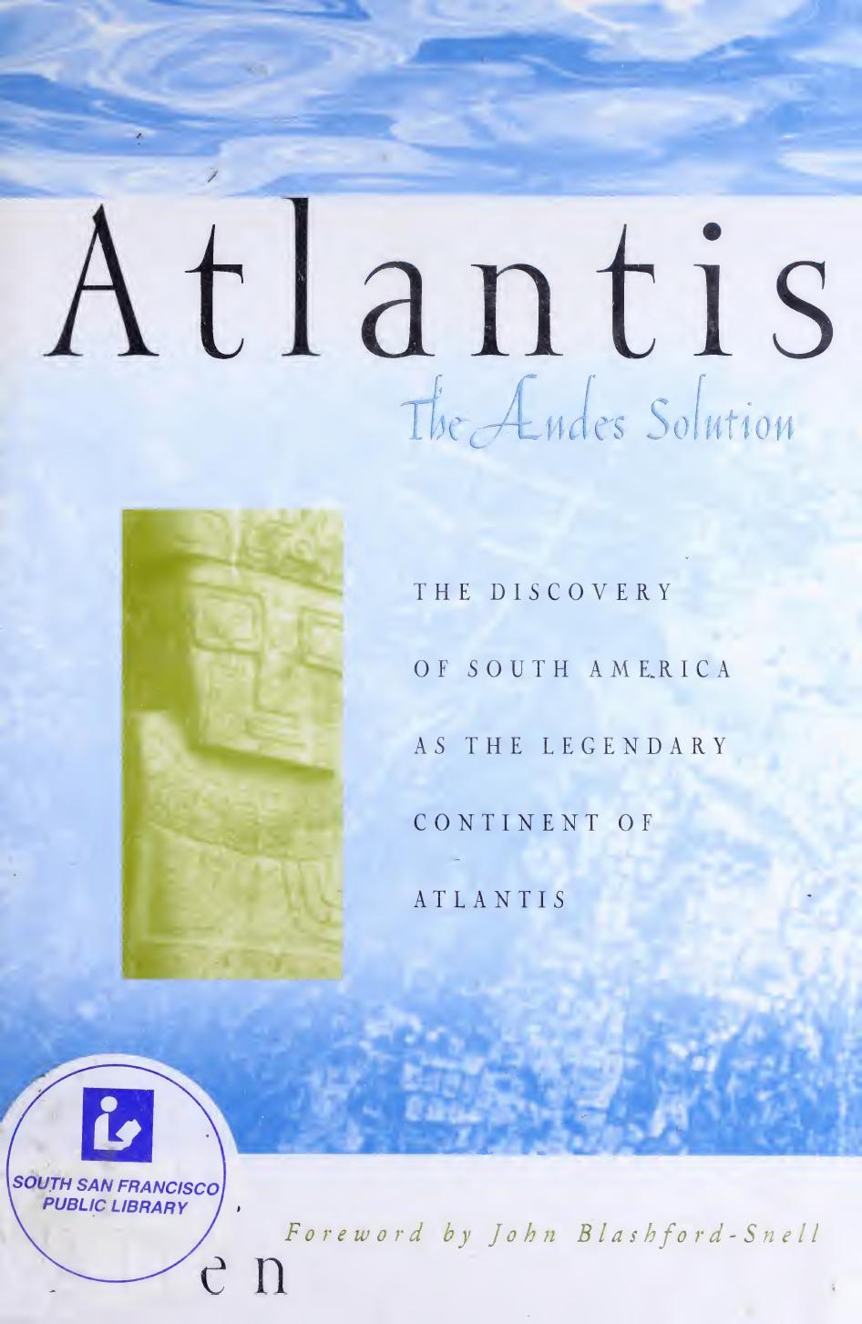 Atlantis The Andes Solution J M Allen