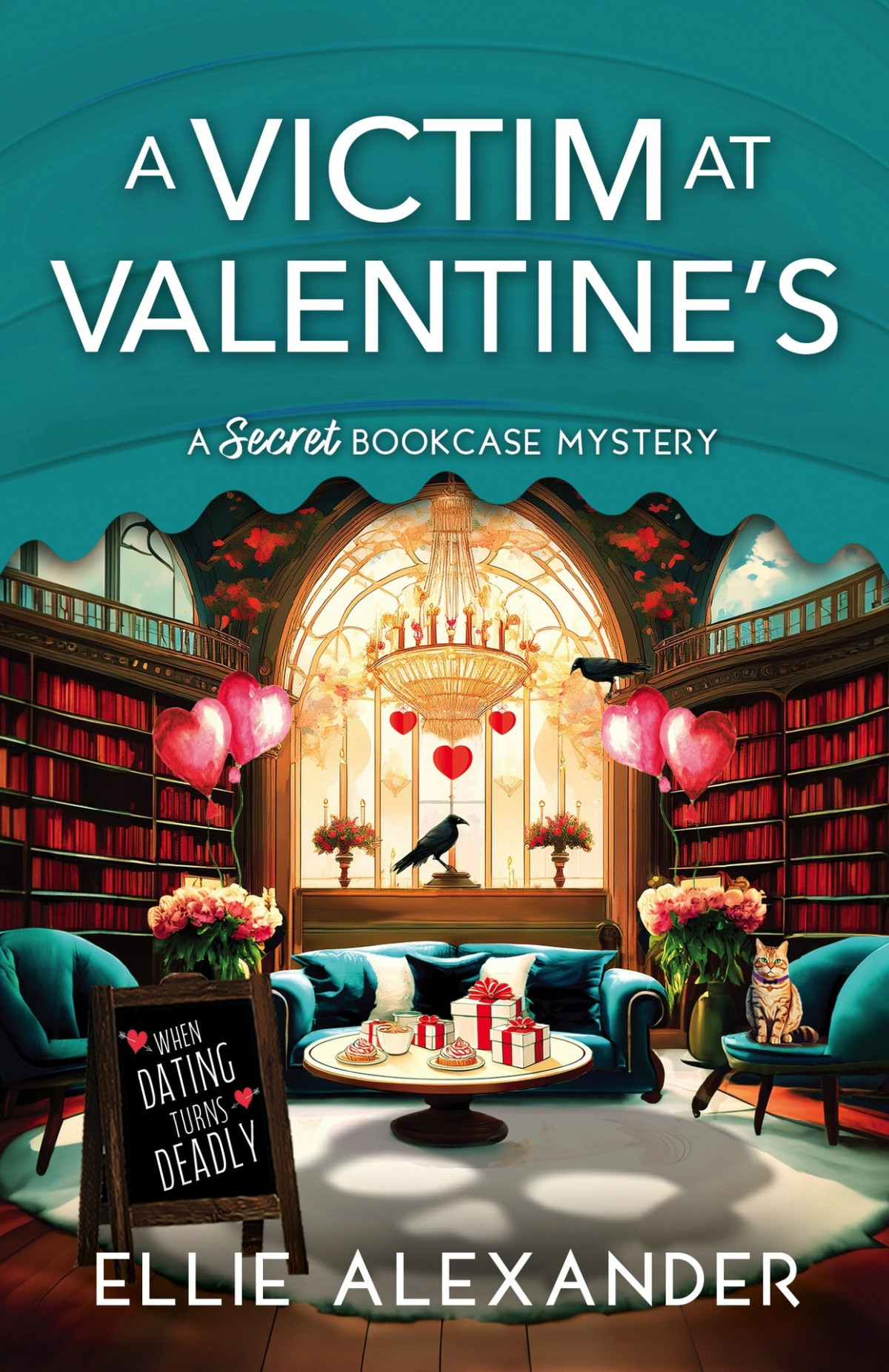 A Victim At Valentines A Secret Bookcase Mystery Book 5 Ellie Alexander