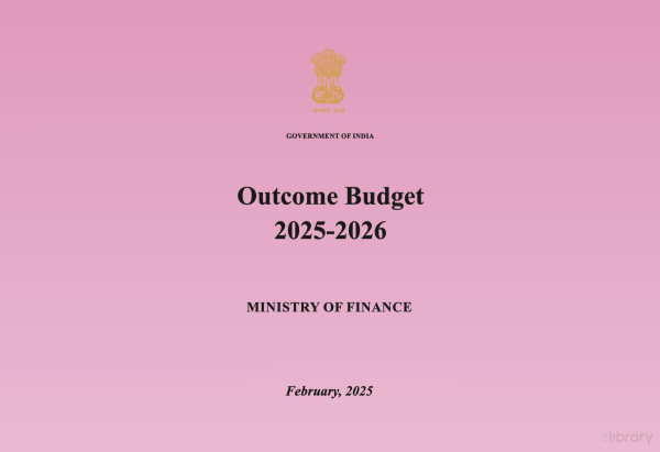 Outcome Budget 202526 India Govt India Govt