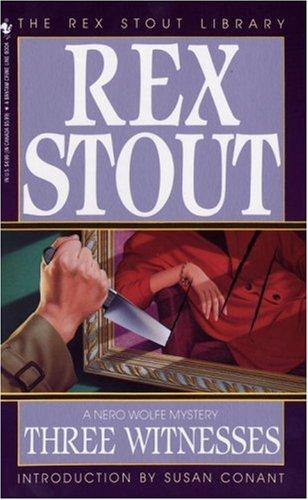 Rex Stout Nero Wolfe 27 Three Witnesses Rex Stout