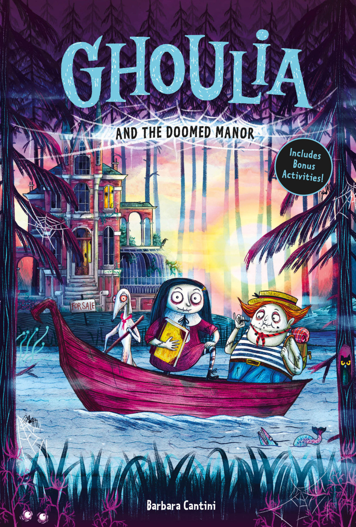 Ghoulia And The Doomed Manor Ghoulia Book 4 Barbara Cantini