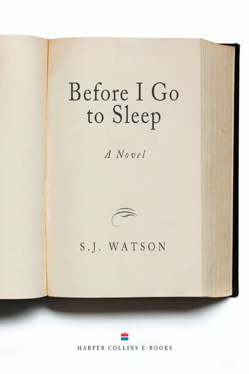 Before I Go To Sleep S J Watson