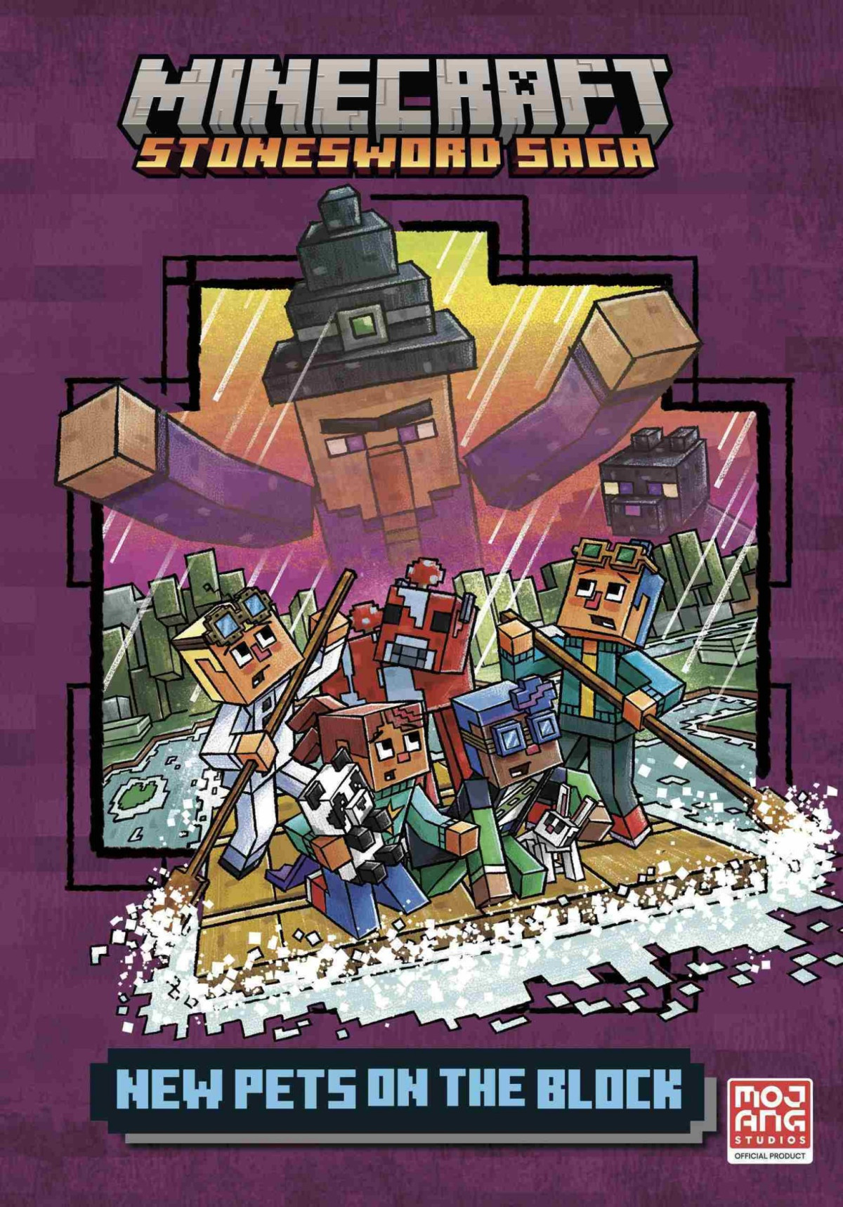 New Pets On The Block Minecraft Stonesword Saga 3 Random House