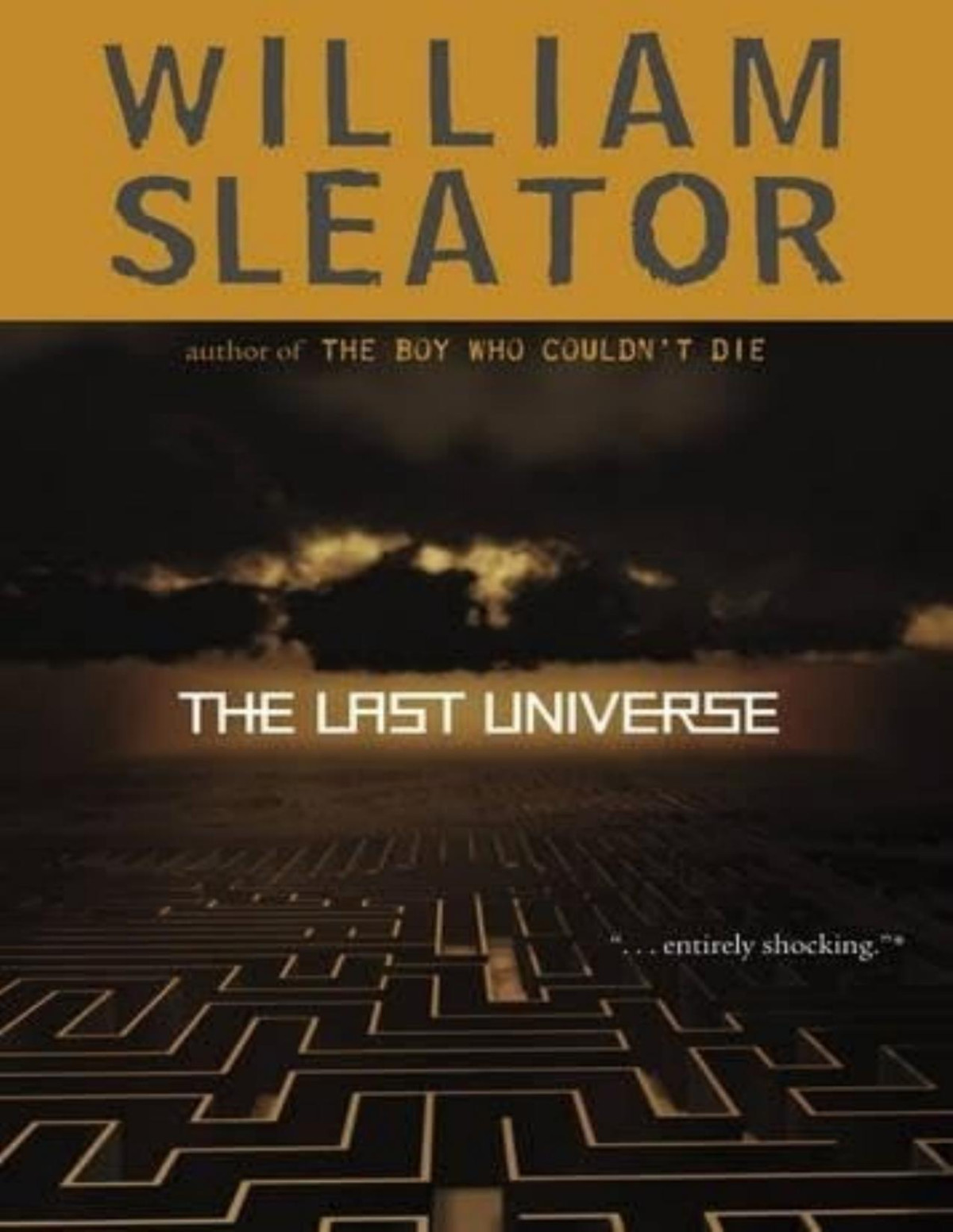 The Last Universe William Sleator