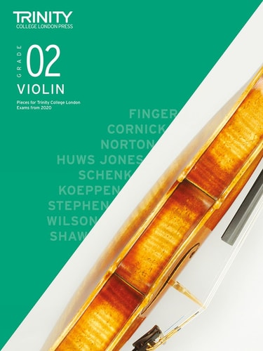 Trinity College London Violin Exam Pieces 20202023 Grade 2 1st Edition Trinity College London