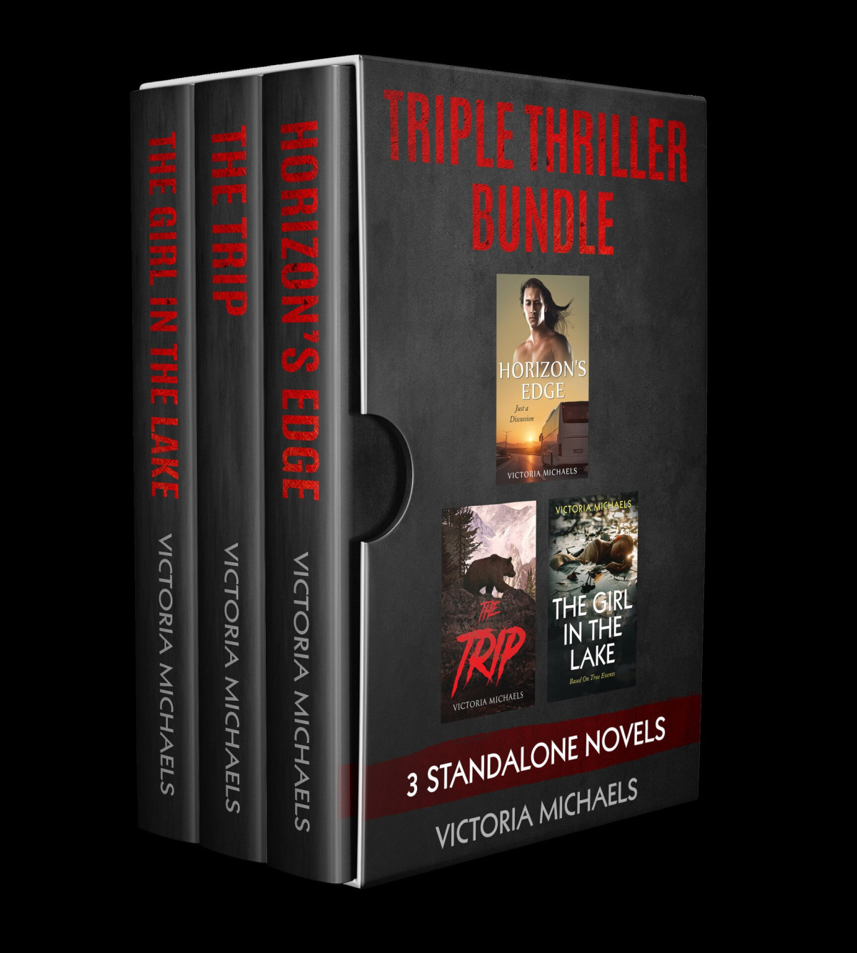 The Victoria Michaels Adventure Bundle Horizons Edge The Trip The Girl In The Lake Victoria Michaels