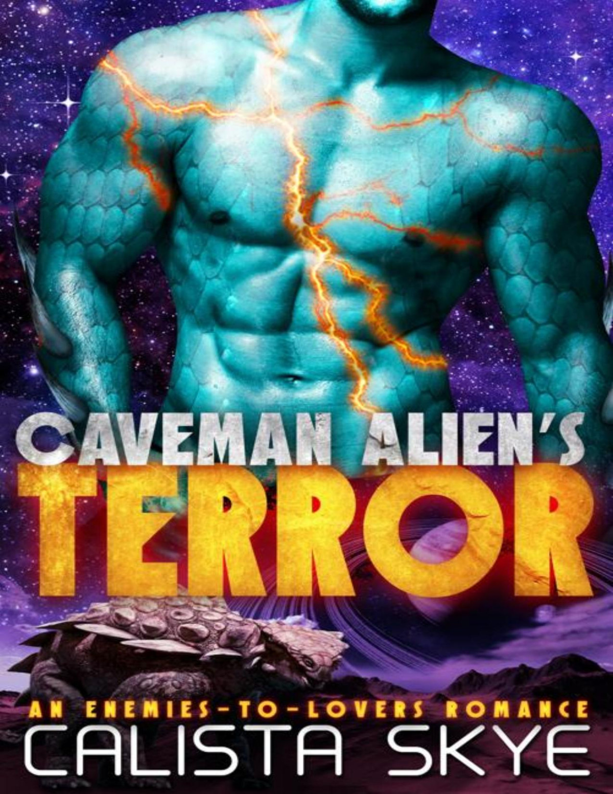 Caveman Aliens Terror An Enemiestolovers Romance Calista Skye