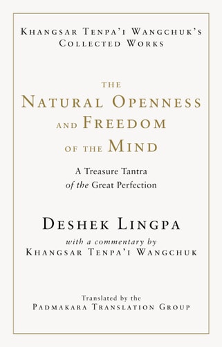 The Natural Openness And Freedom Of The Mind 1st Edition Khangsar Tenpai Wangchuk