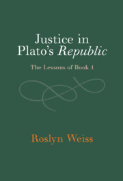 Justice In Platos Republic Roslyn Weiss