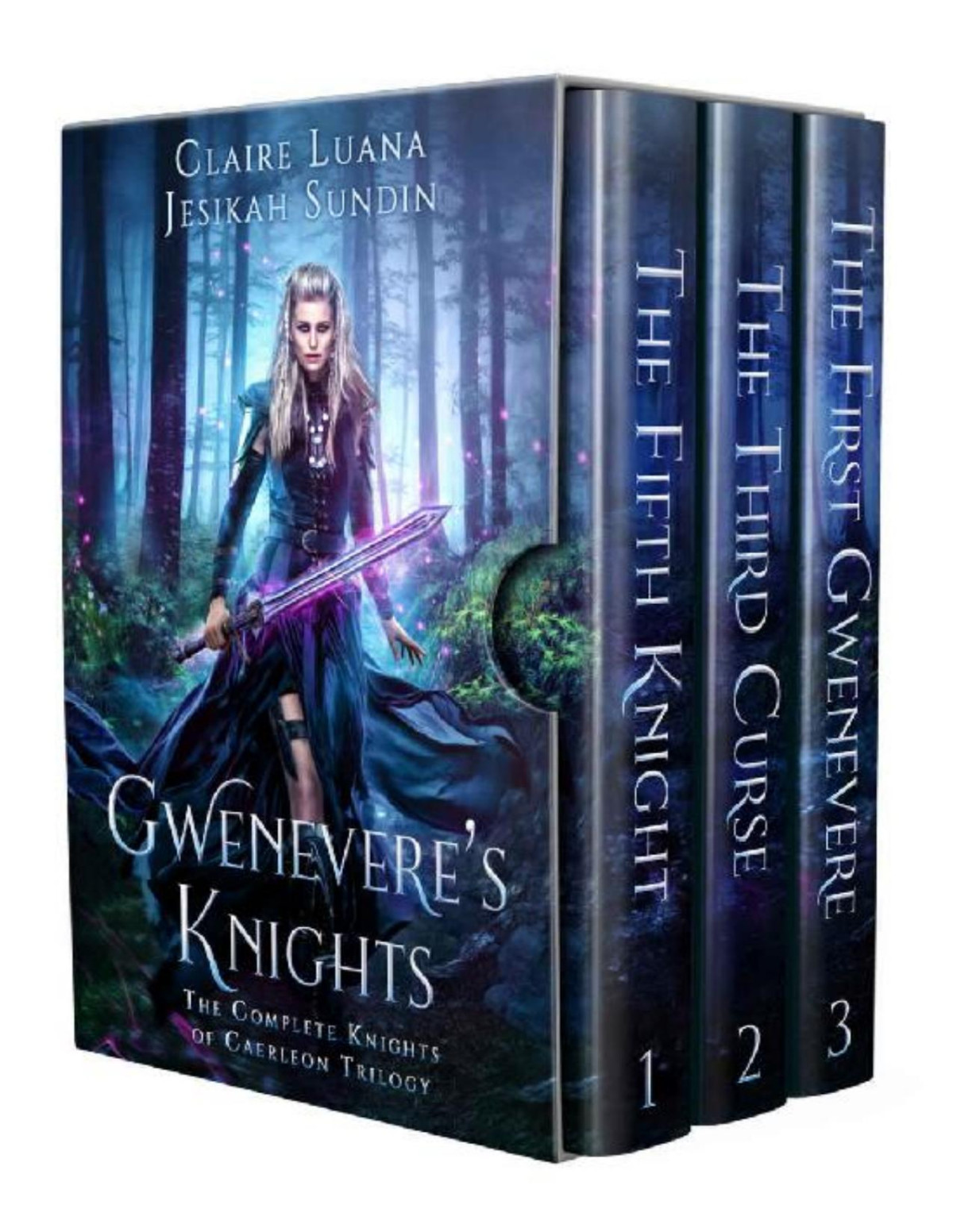 Gweneveres Knights The Complete Knights Of Caerleon Trilogy Claire Luana Jesikah Sundin