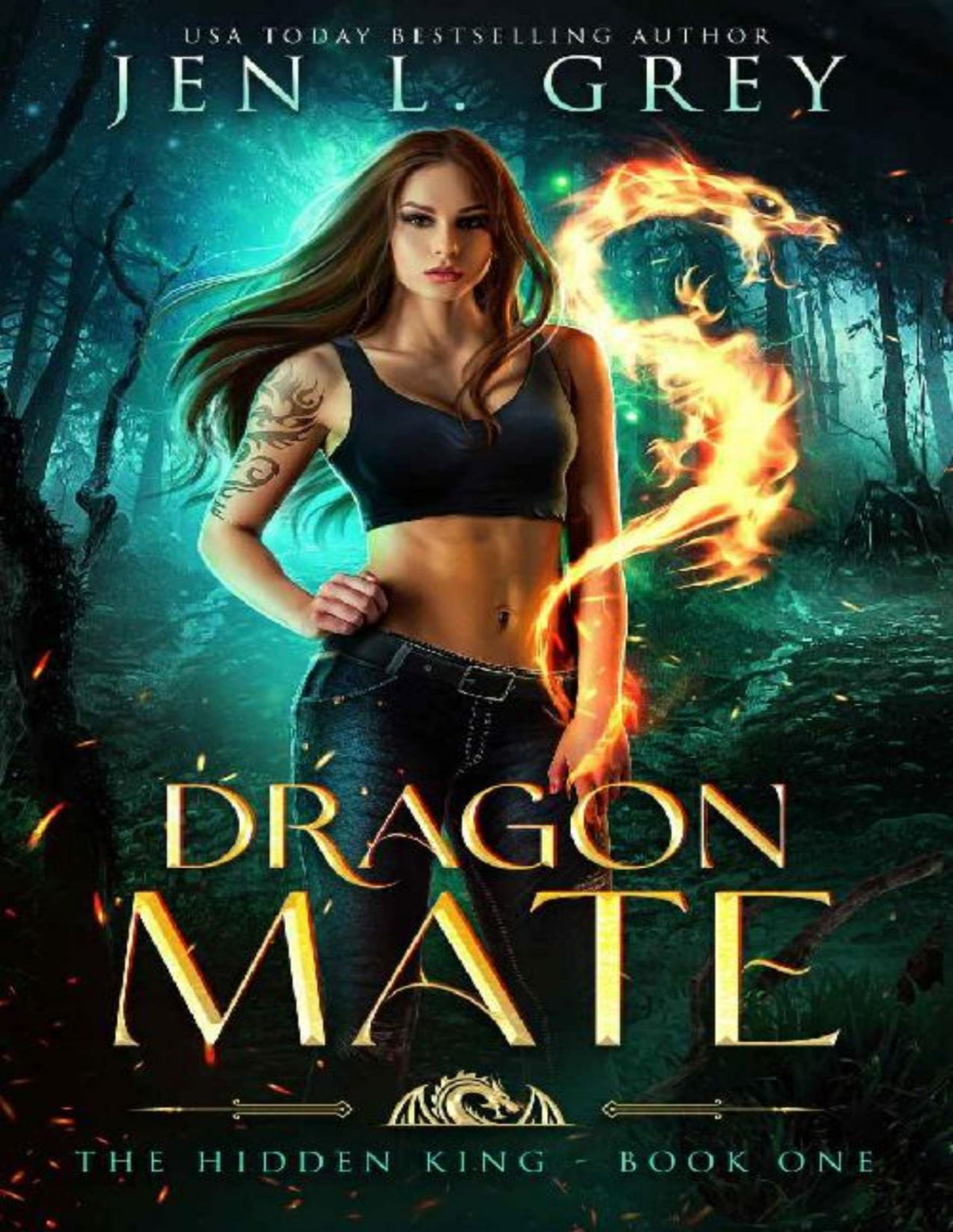 Hidden King 1 Dragon Mate Jen L Grey