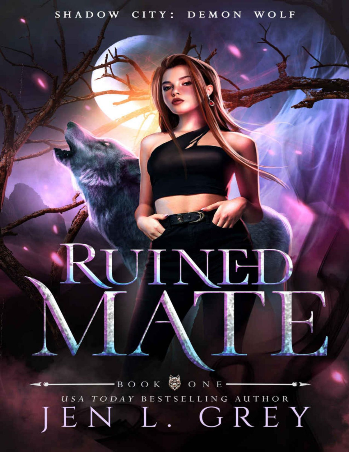Shadow City Demon Wolf 1 Ruined Mate Jen L Grey