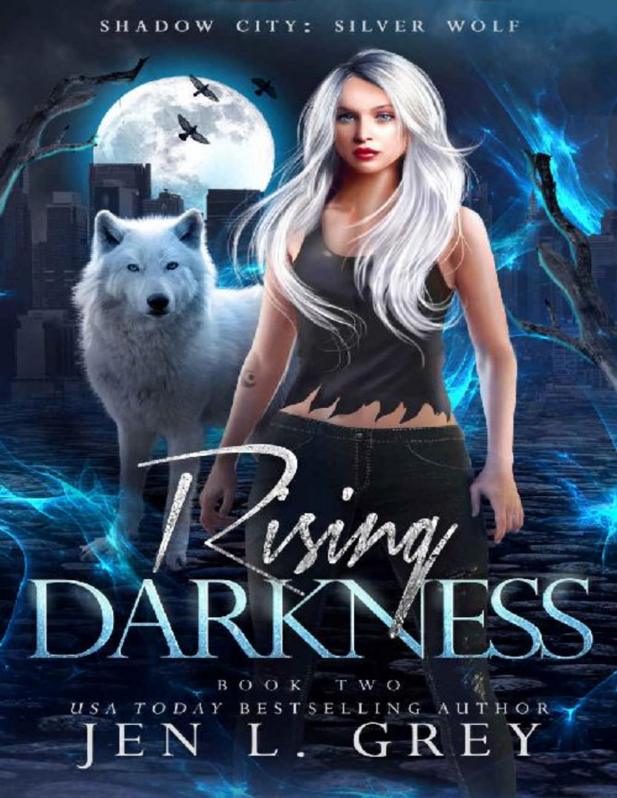 Shadow City Silver Wolf 2 Rising Darkness Jen L Grey