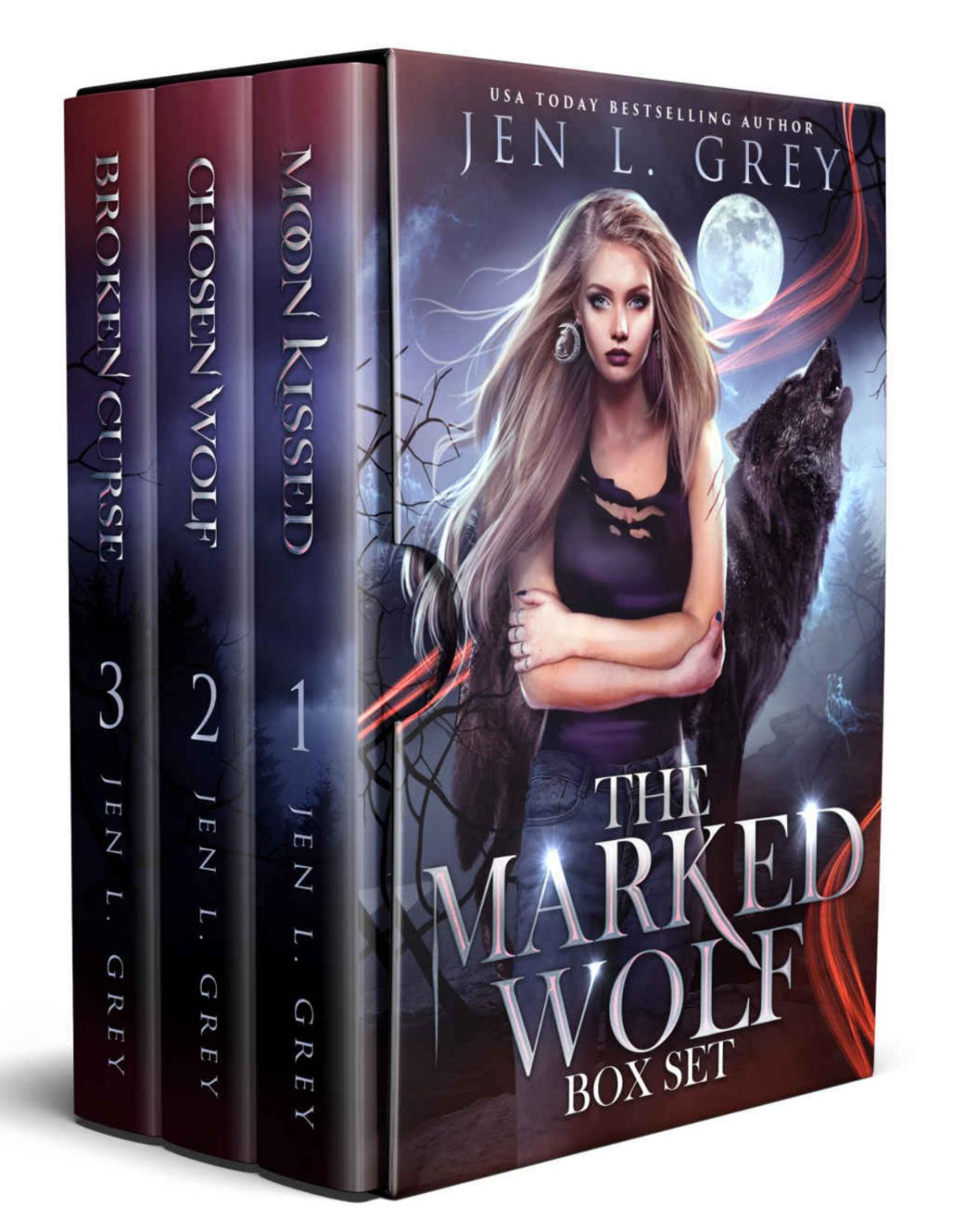 The Marked Wolf Box Set Books 13 Jen L Grey