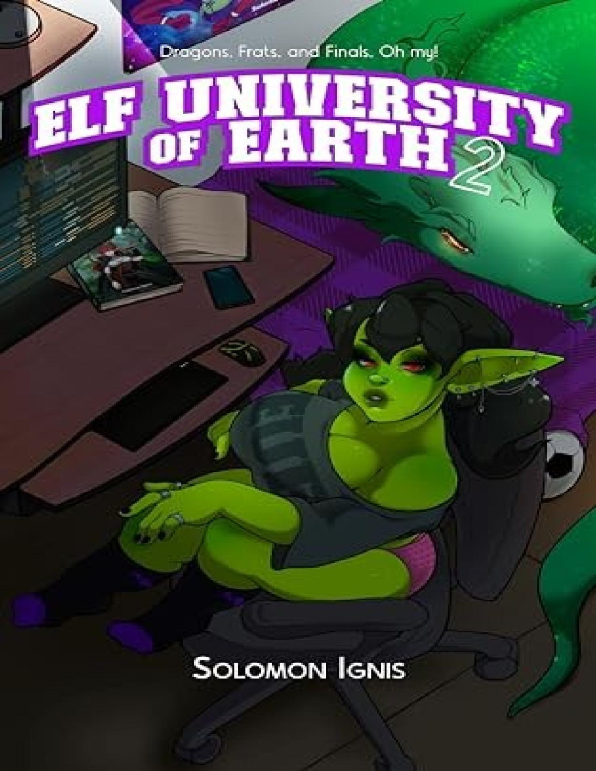Elf University Of Earth 2 A Slice Of Life College Haremlit Adventure Solomon Ignis