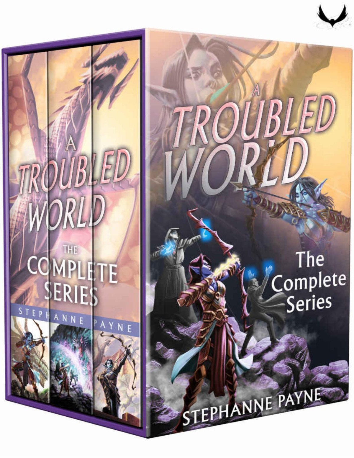 A Troubled World The Complete Series A Litrpg Adventure Box Set Stephanne Payne