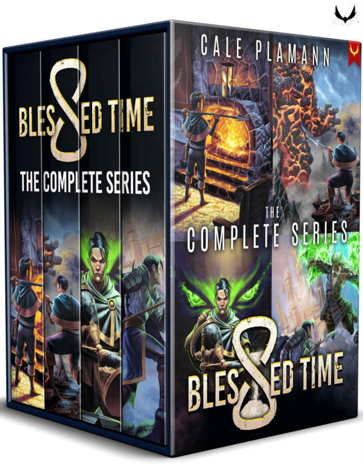 Blessed Time The Complete Series A Litrpg Adventure Box Set Cale Plamann