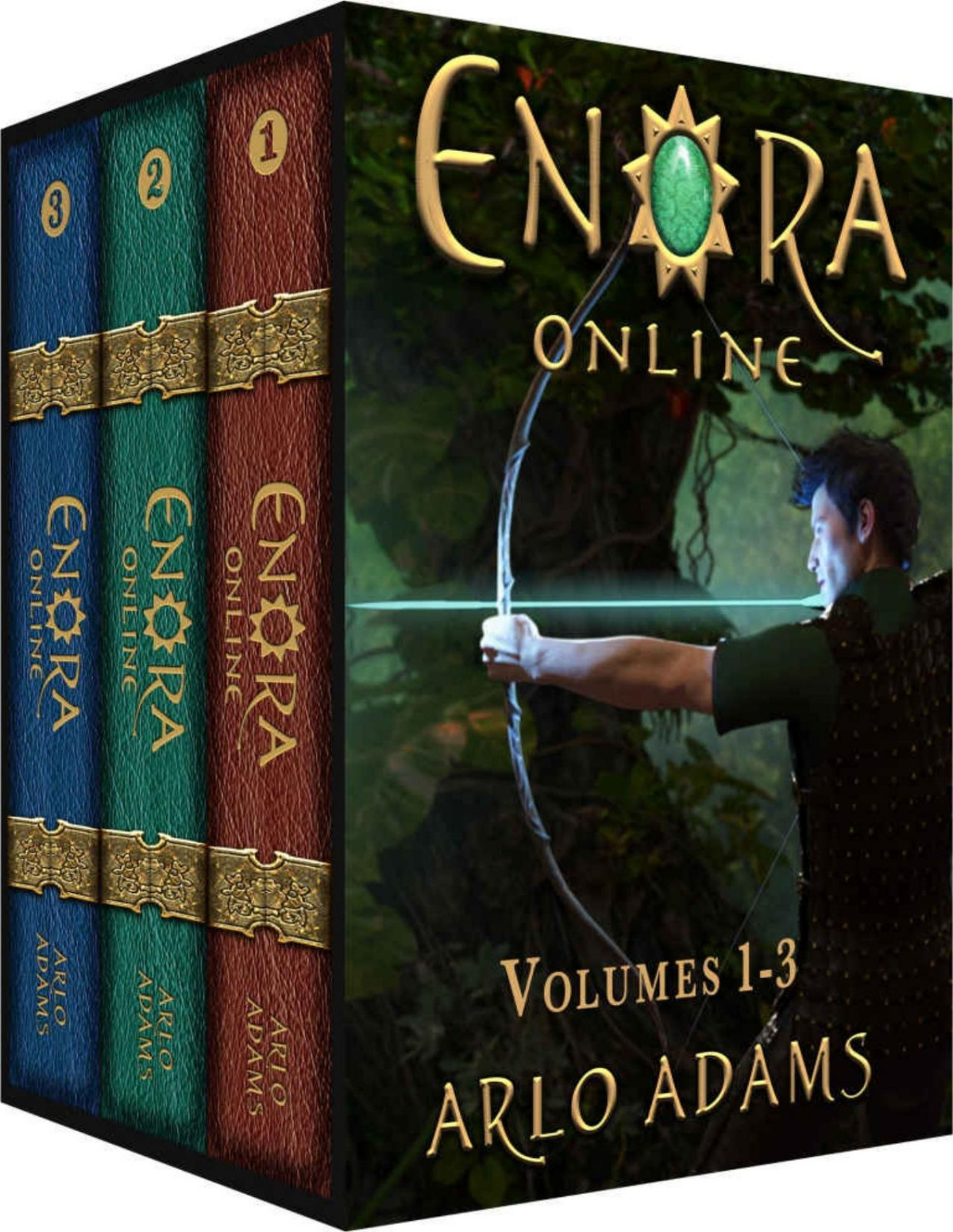 Enora Online Boxed Set Novels 13 A Fantasy Litrpg Gamelit Adventure Series Arlo Adams