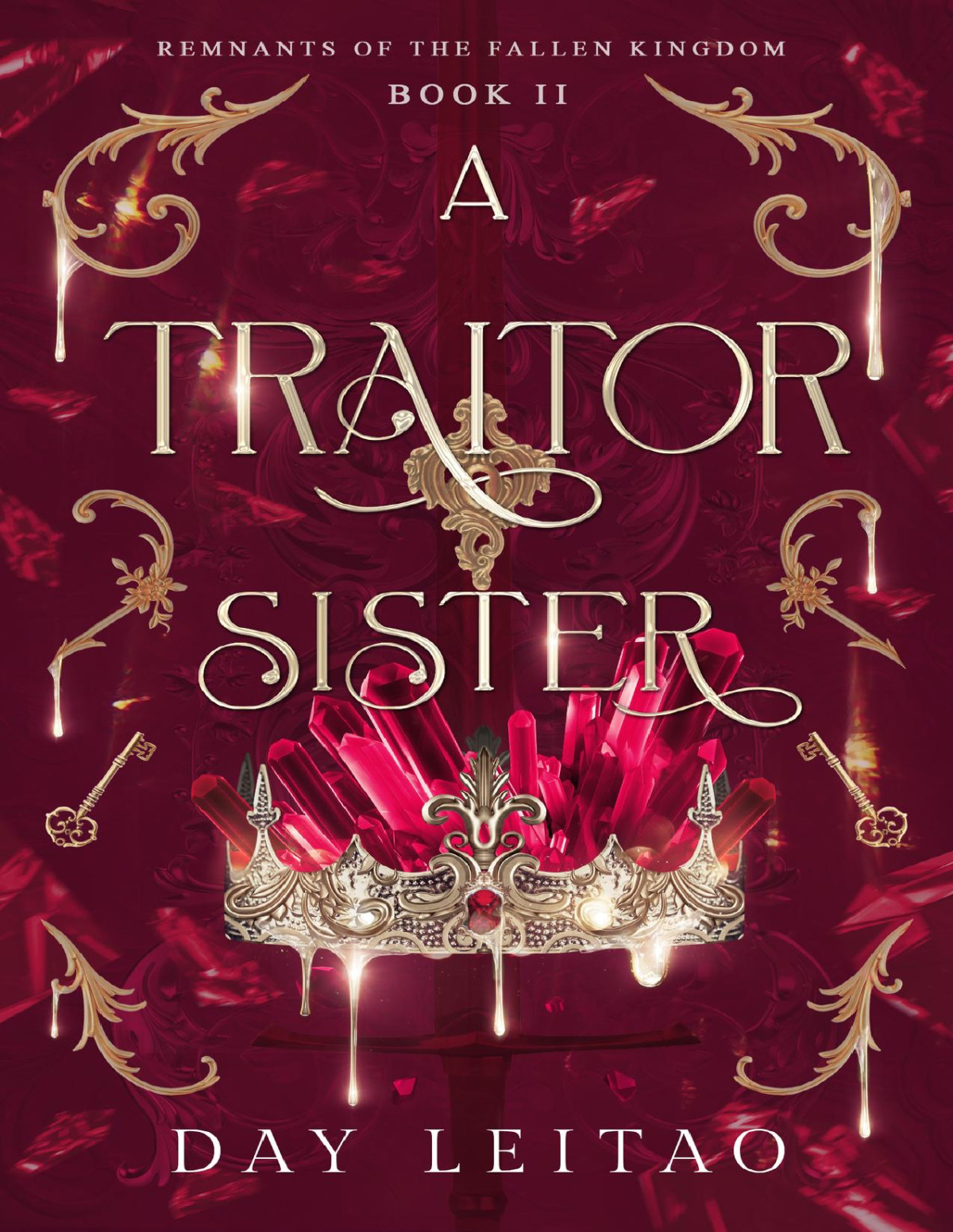 A Traitor Sister An Enemies To Lovers Fae Romantic Fantasy Remnants Of The Fallen Kingdom Book 2 Day Leitao