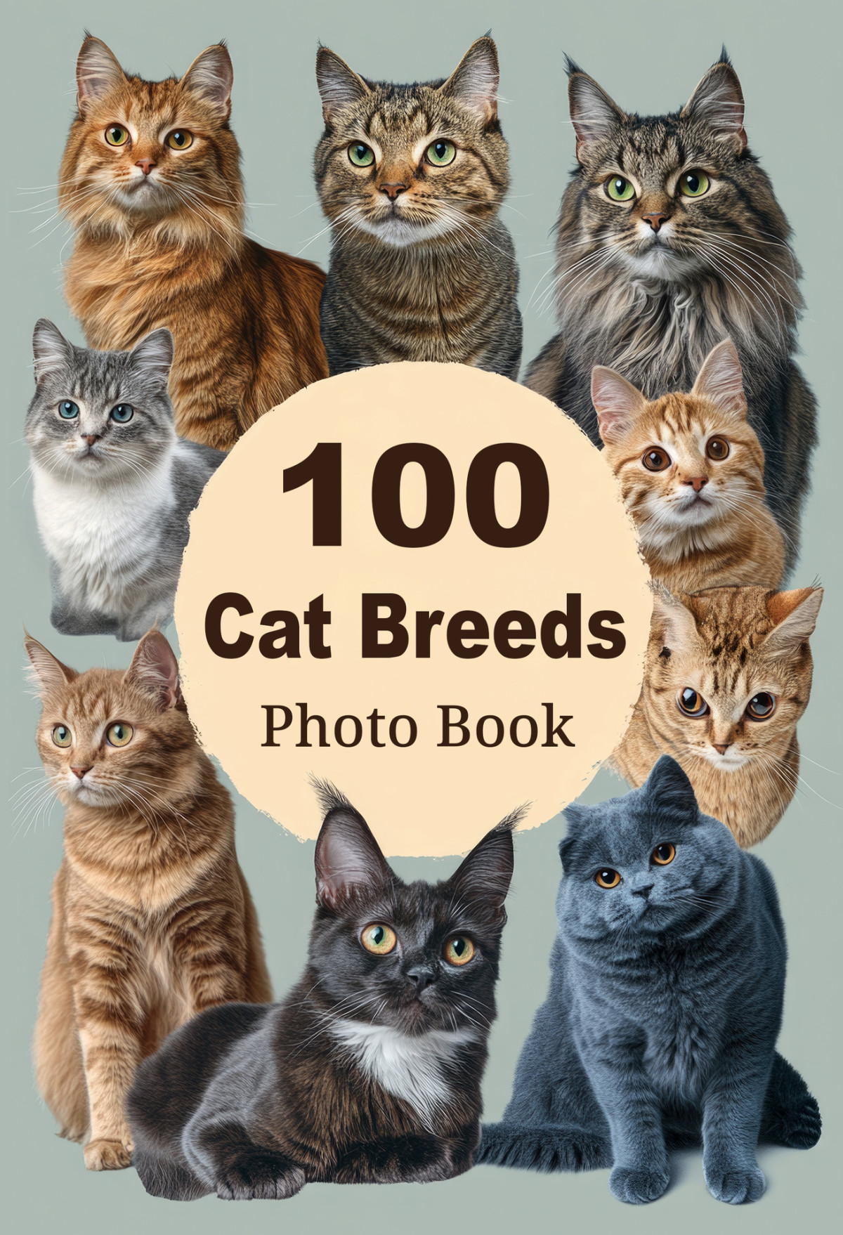 100 Cat Breeds Photo Book Venka Art