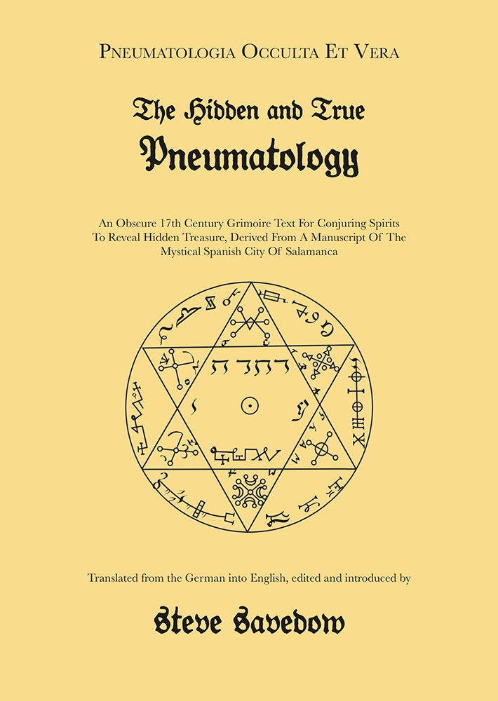 Pneumatologia Occulta Et Vera Or The Hidden And True Pneumatology Savedow