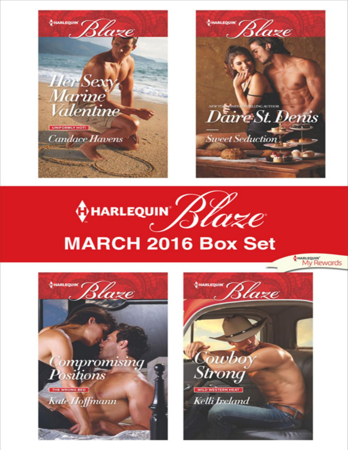 Harlequin Blaze March 2016 Box Set Candace Havens