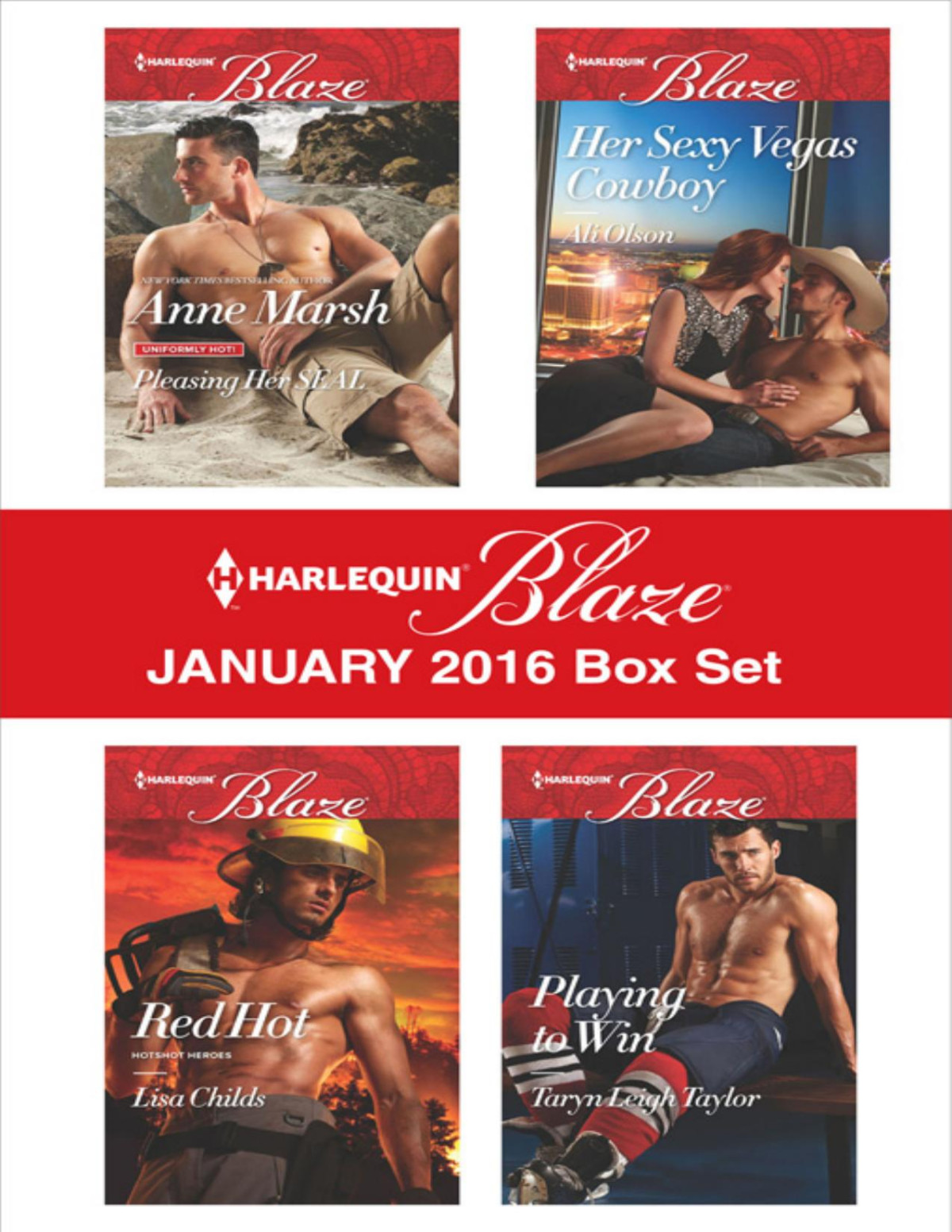 Harlequin Blaze January 2016 Box Set Anne Marsh