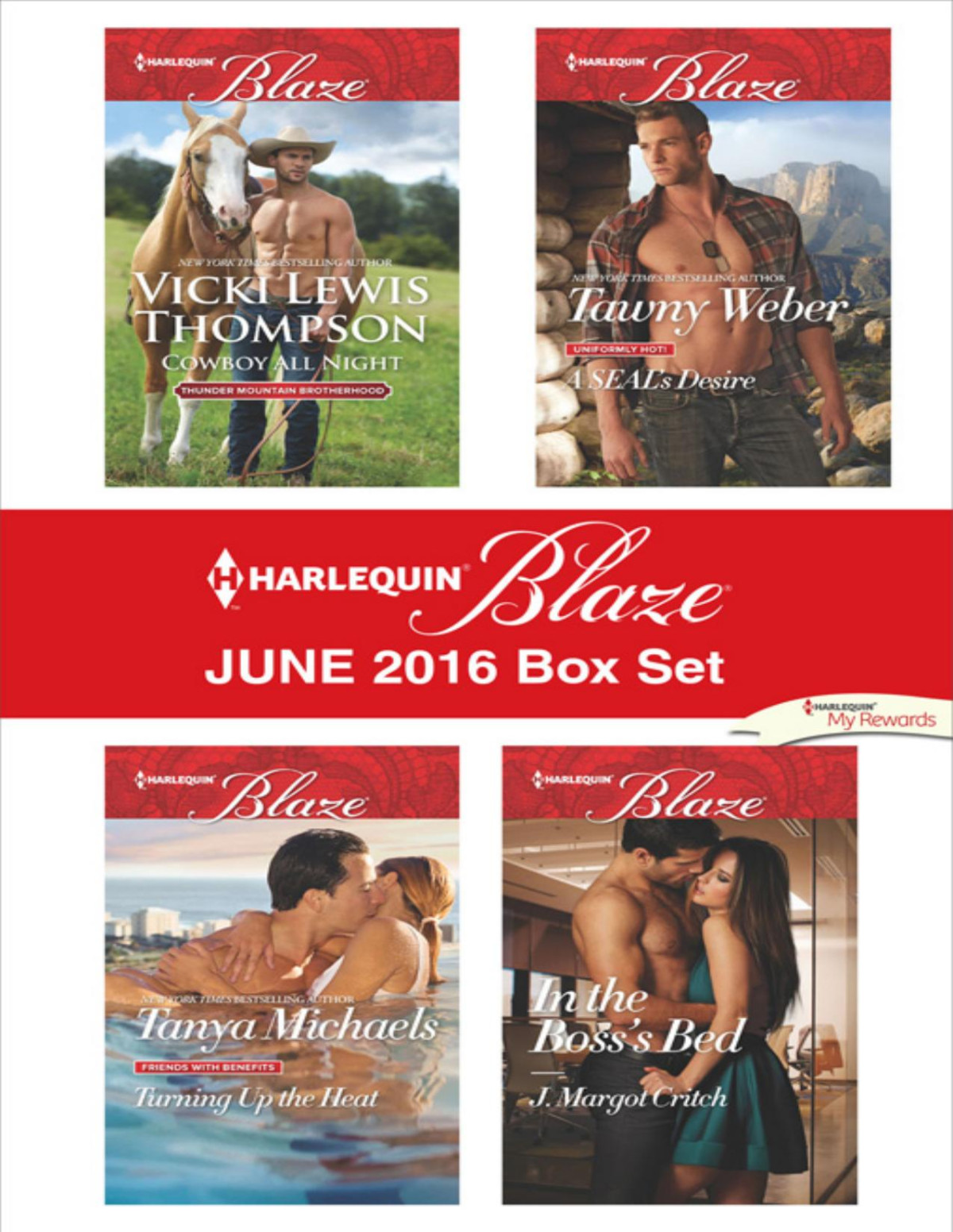 Harlequin Blaze June 2016 Box Set Vicki Lewis Thompson