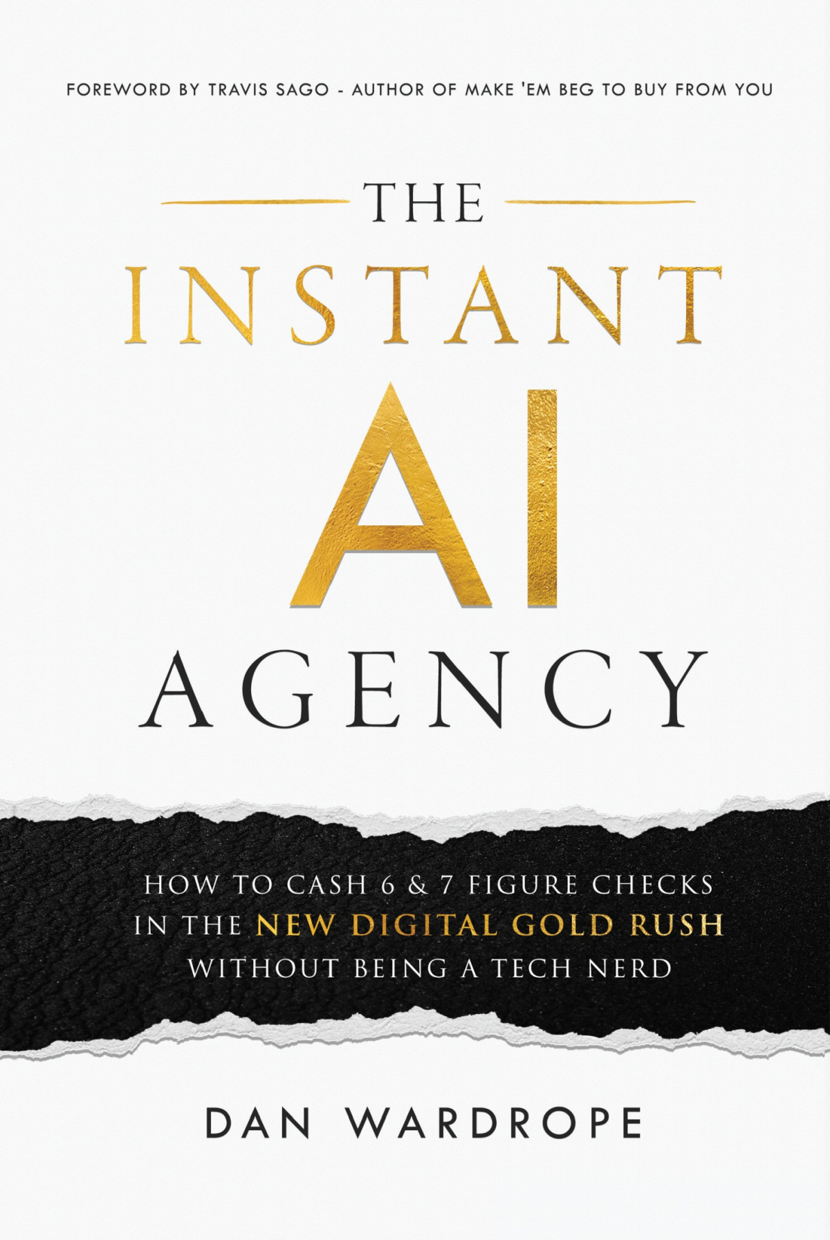 The Instant Ai Agency How To Cash 6 7 Figure Checks In The New Digital Gold Rush Without Being A Tech Nerd Dan Wardrope