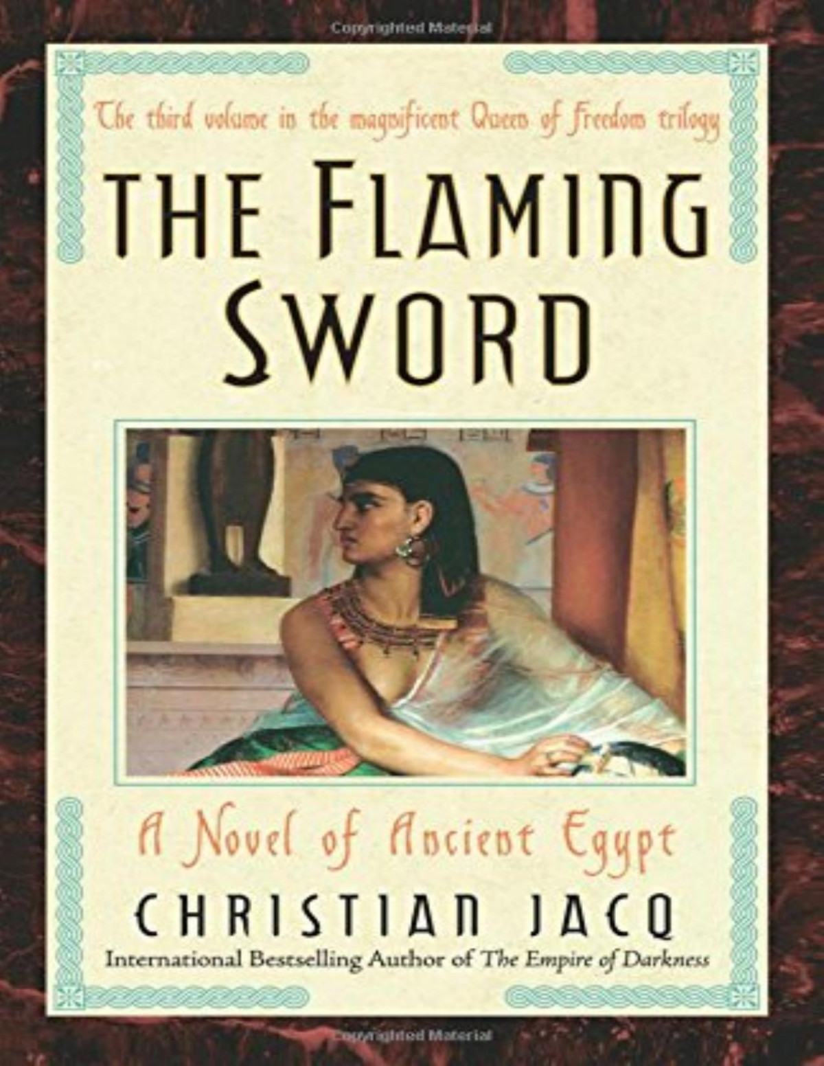 The Flaming Sword A Novel Of Ancient Egypt Christian Jacq