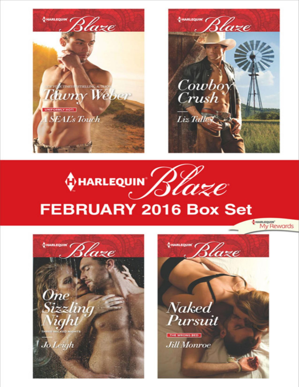 Harlequin Blaze February 2016 Box Set Tawny Weber