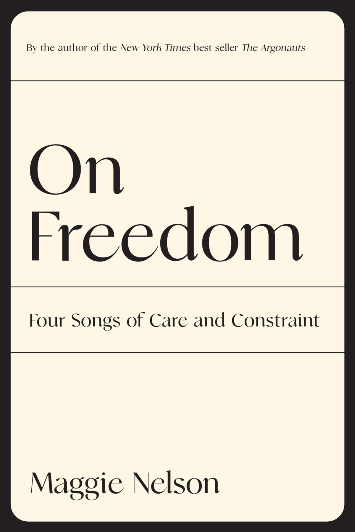 On Freedom Maggie Nelson