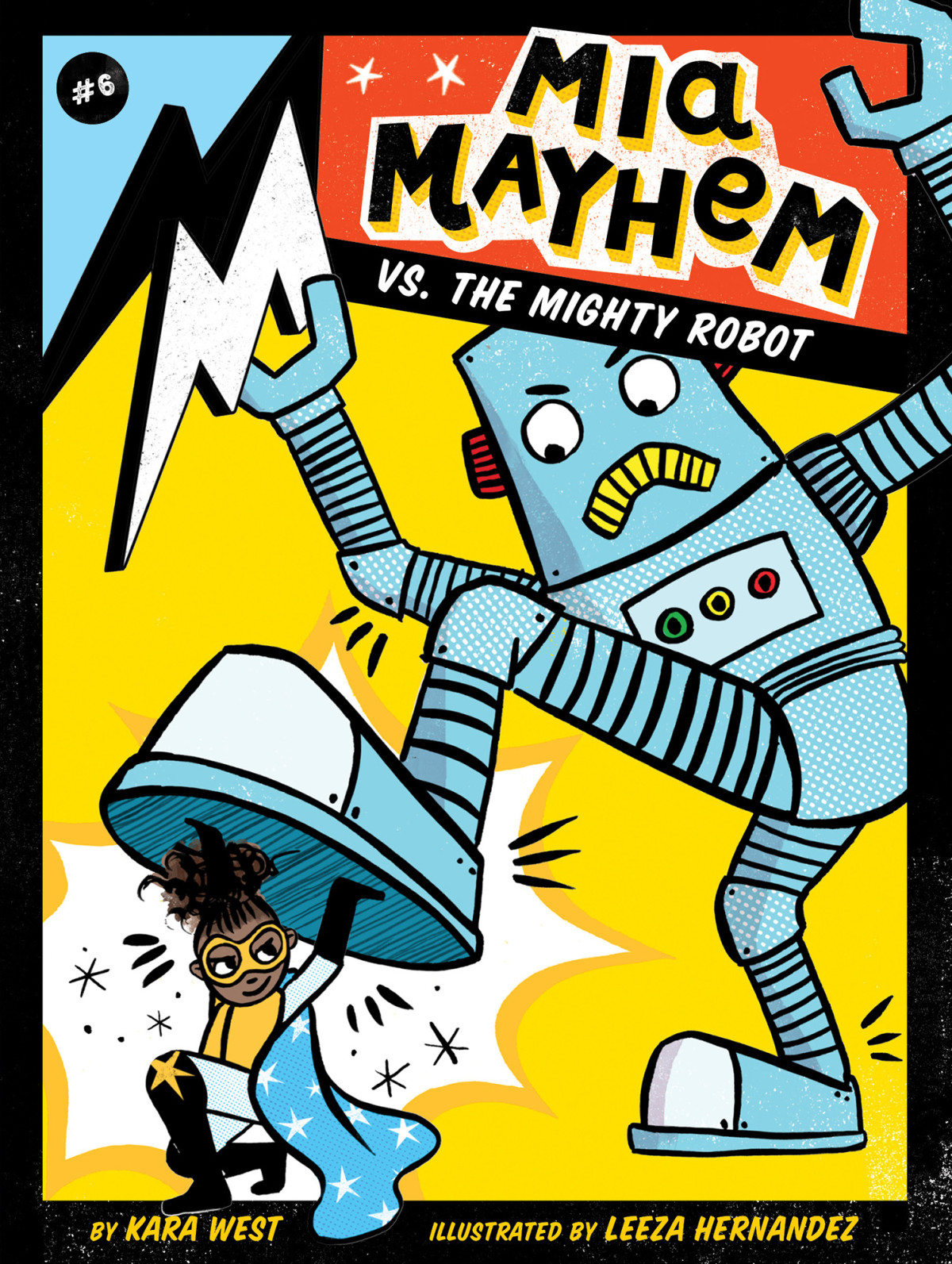 Mia Mayhem Vs The Mighty Robot Kara West