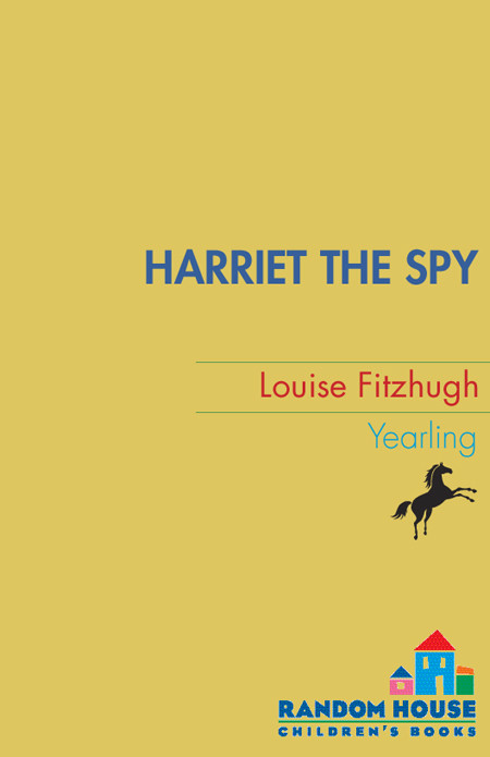 Harriet The Spy Louise Fitzhugh