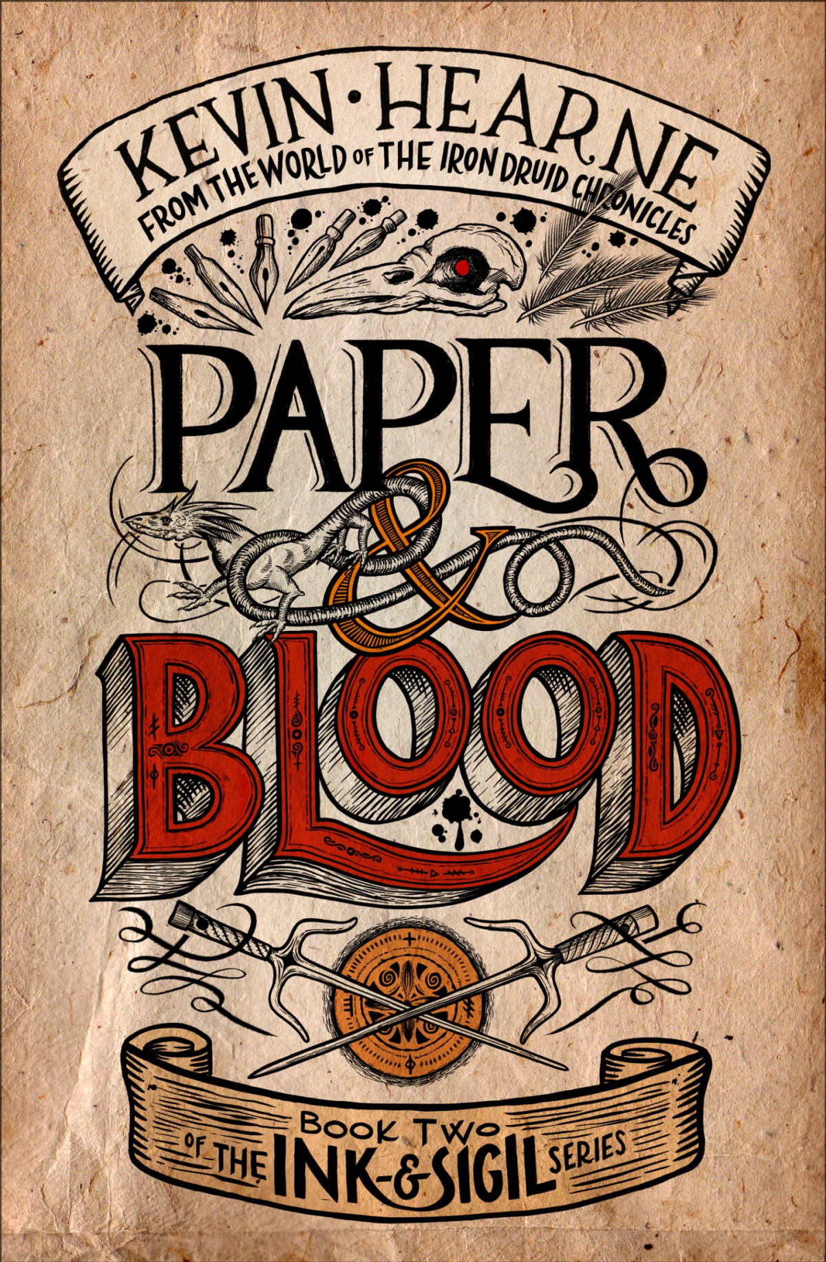 Paper Blood Book Two Of The Ink Sigil Series Kevin Hearne