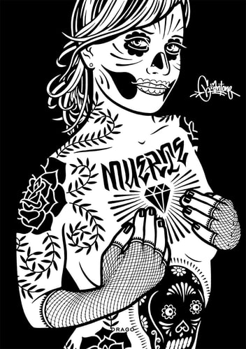 Muerte 36 Chambers Series Illustrated Mike Giant