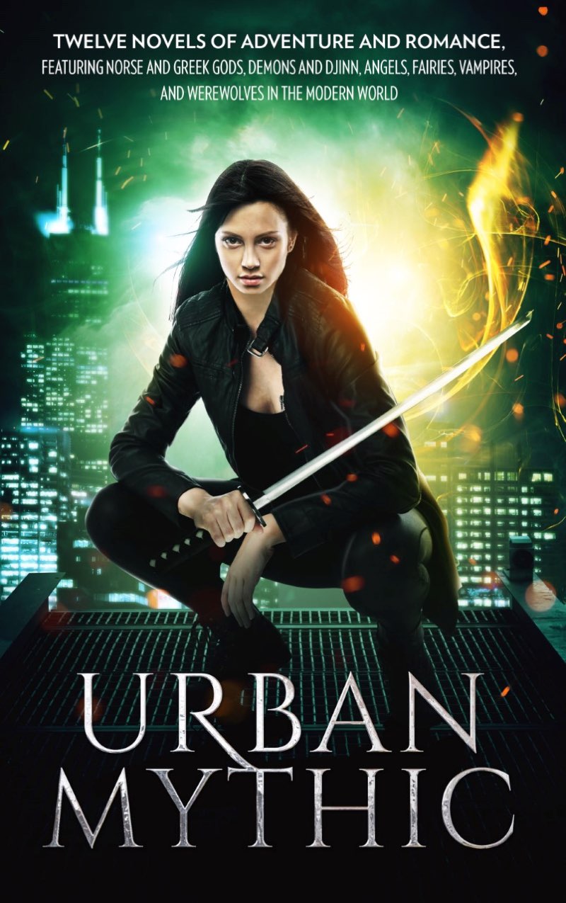 Urban Mythic Eleven Novels Of Adventure And Romance Featuring Norse And Greek Gods Demons And Djinn Angels Fairies Vampires And Werewolves In The Modern World C Gockel Christine Pope Meg Collett C J Brightley Helen Harper